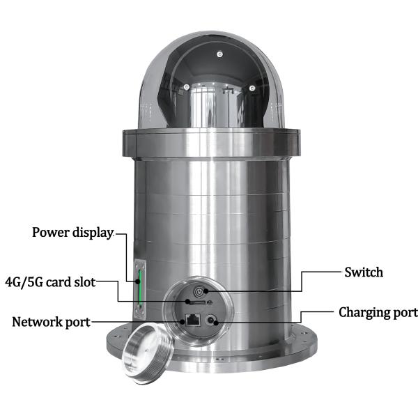 Explosion Proof Auto 4G PTZ Camera Surveillance Security Camera