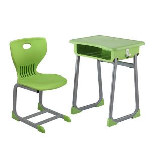 Quality Plastic Single OEM ODM Kids Study Desk And Chair / Student Study Table Chair for sale