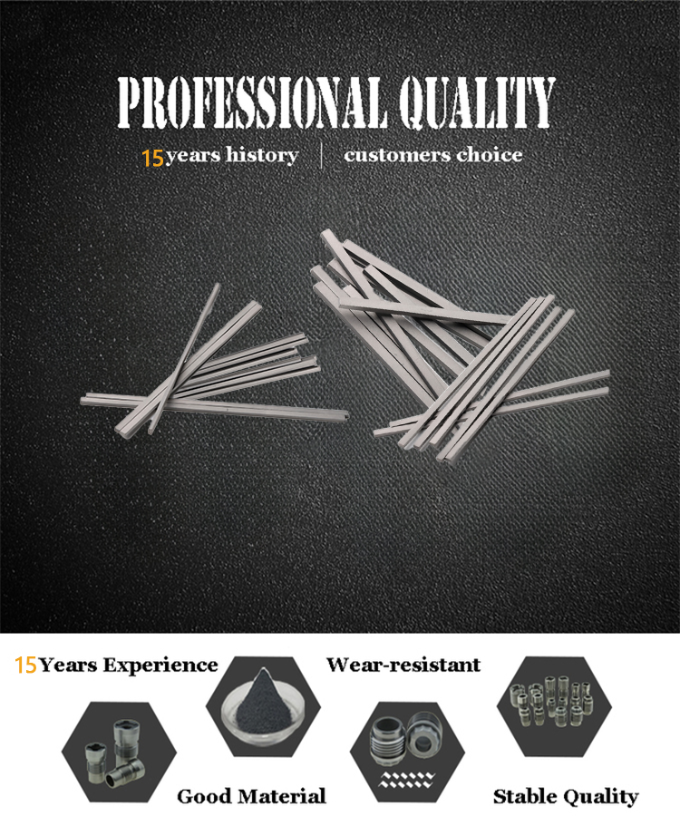 Customized YG8 YG9C Tungsten Carbide Strip with High Wear Resistance and Glossy Surface for Hard Alloy Processed Products