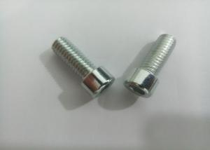Quality White Zinc Finished Hex Socket Iron  Cup Head Allen Bolt  For Furniture for sale