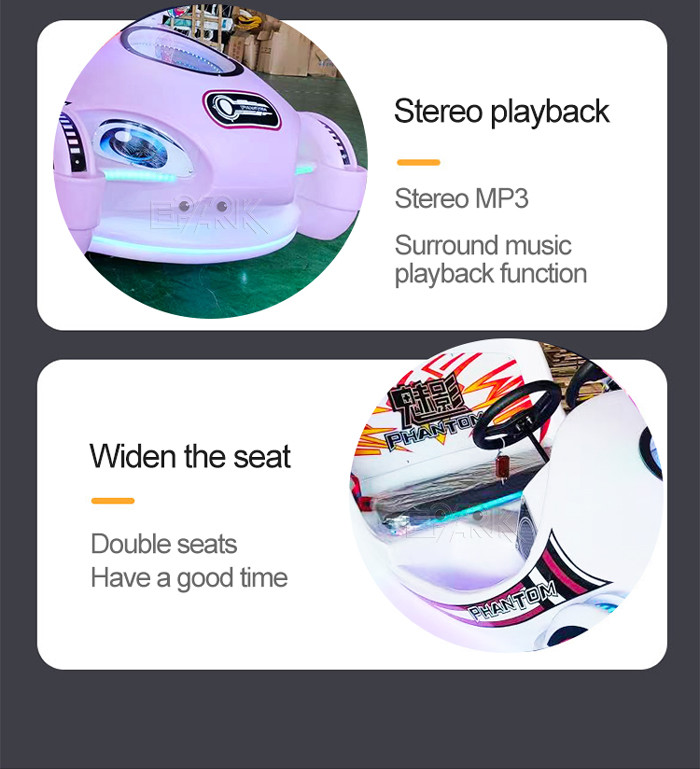 Amusement Park Tank Princess Float Equipment Remote Control Electric Bumper Cars