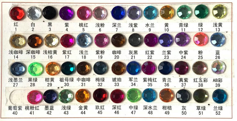 wholesale cheap price Round crystal rhinestone Acrylic Buttons for garment
