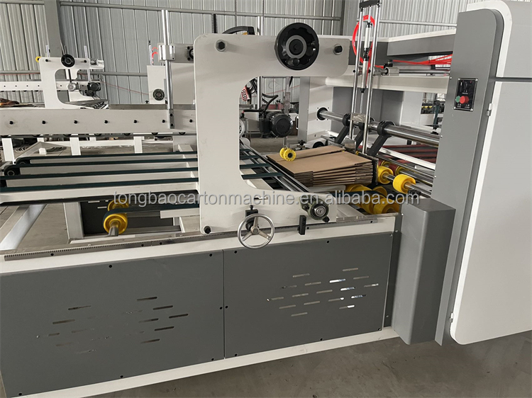 Top- Automatic Corrugated Box Gluing Machine Folder and Gluer Machine for Carton Box