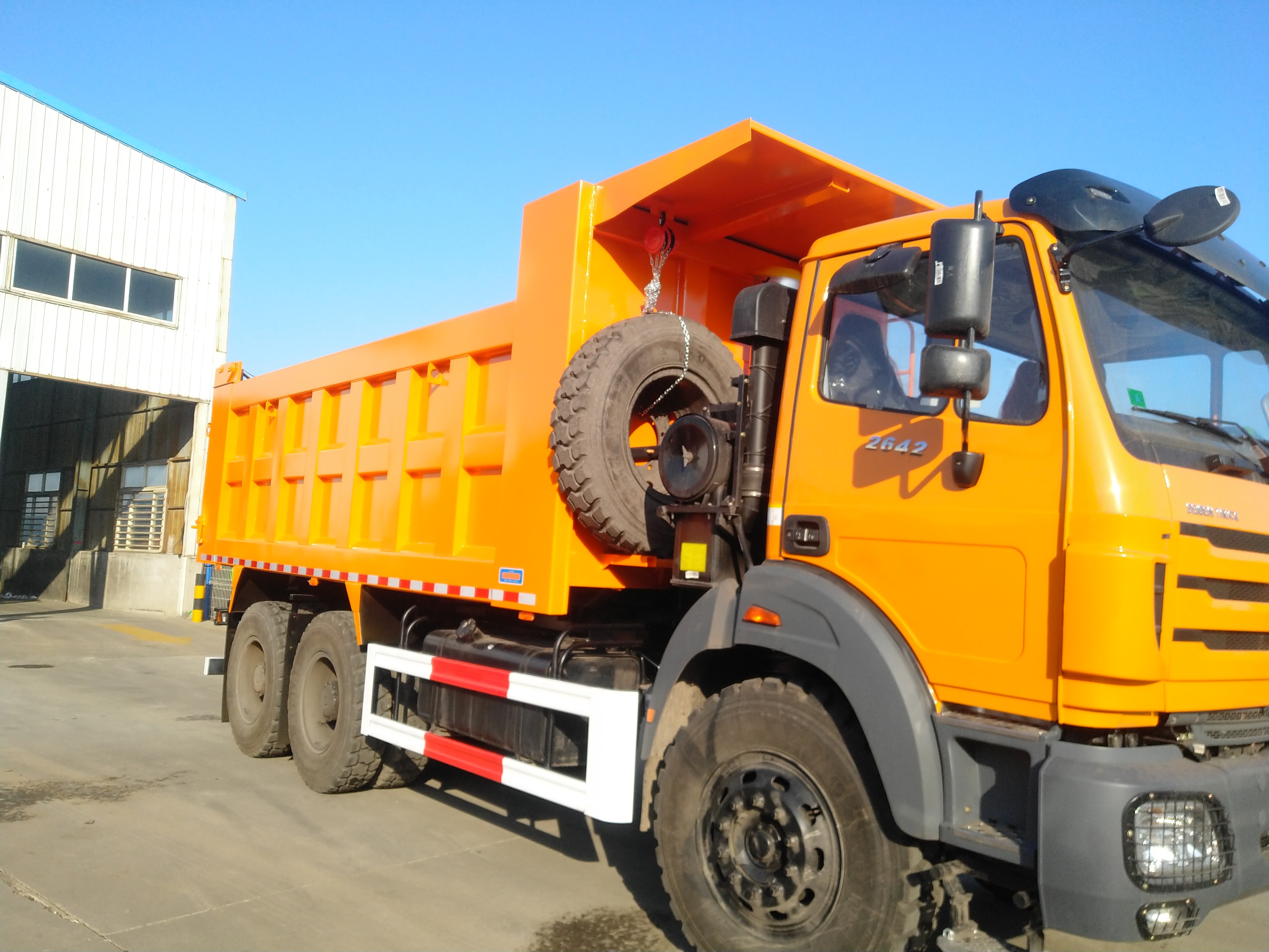 6*4 Dump Truck Tipper Brand New Beiben NG80 20-40 Tons Weichai 420hp Euro 3 Emissinon