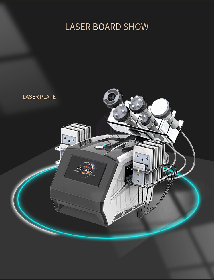 Ultrasound Cavitation Machine 80k Vacuum RF Slimming Weight Loss Body Shape Machine