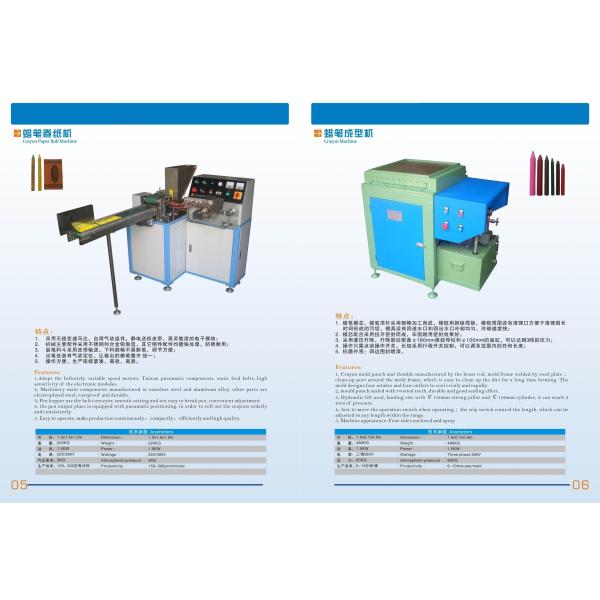 Customizable Triangle d Crayon making machine