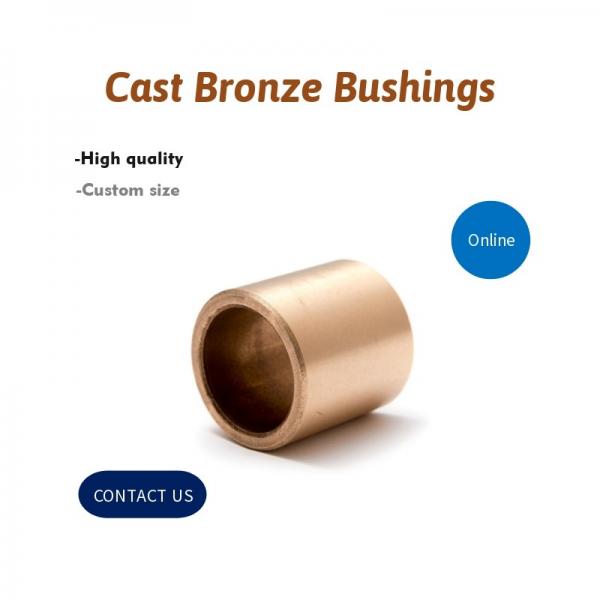 Buy Continuous Cast Bronze SAE 660 C932 Sleeve Grooved Bushings Stock Sizes at wholesale prices