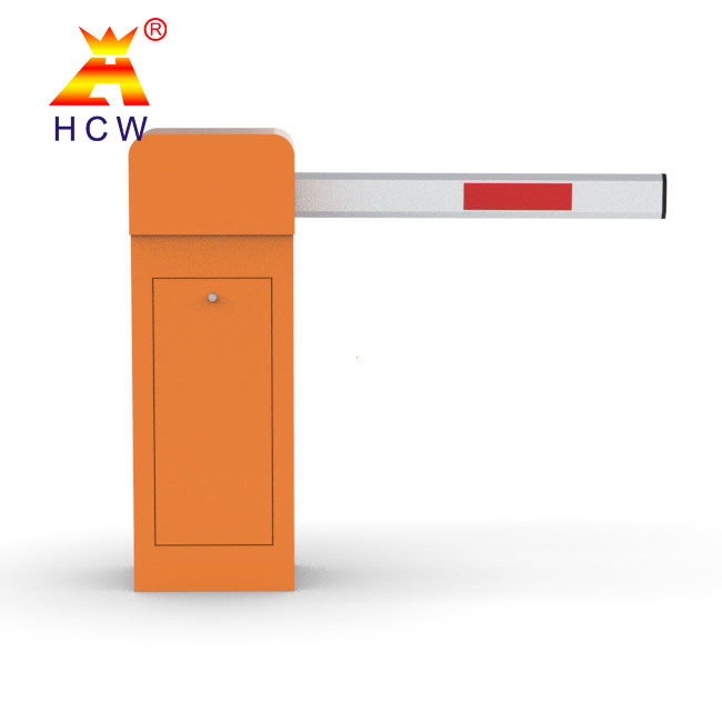 ANPR System Traffic Boom Barrier Gate With LED Light Arm Vehicle traffic control