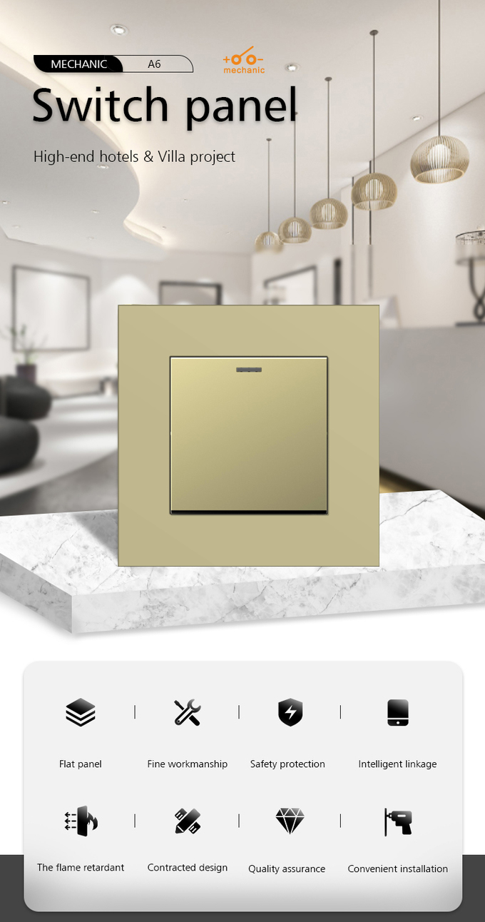 Small Button Laffey Light Control Switches Home Controlling Lamp