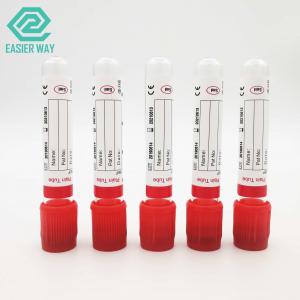 China Red Cap Safety Clot Activator Blood Collection Tube 1-10ml on sale