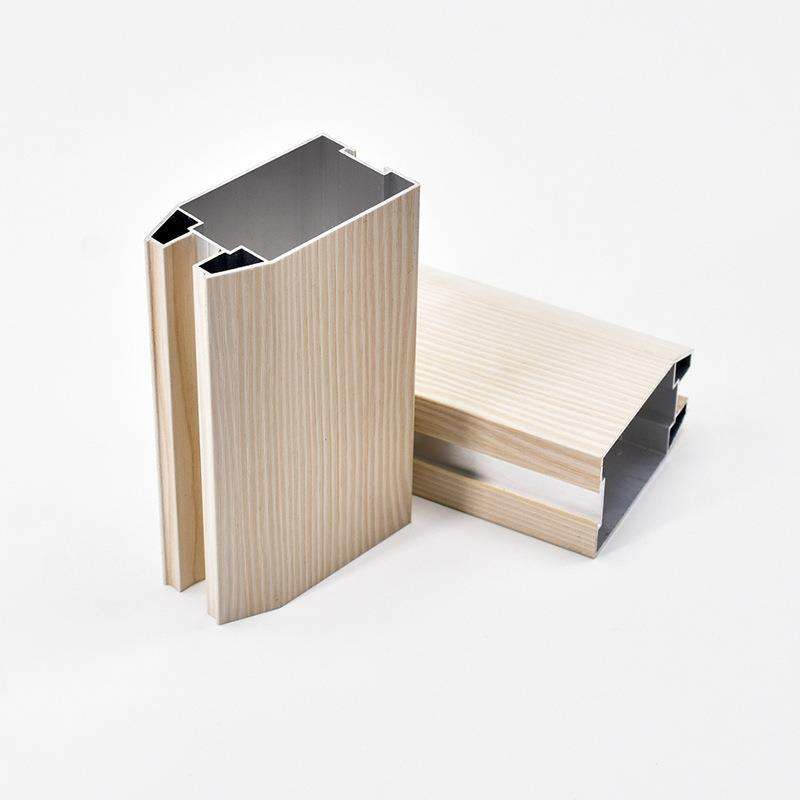 Rectangle 6063 T5 Aluminium Door Profiles Wear And Alkali Resistance