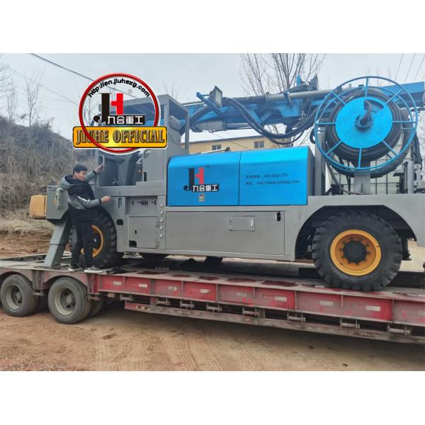 Easy Operation JIUHE Brand Wet Concrete Shotcrete Pump Machine For Grouting Pump Spraying 30M3/H Output