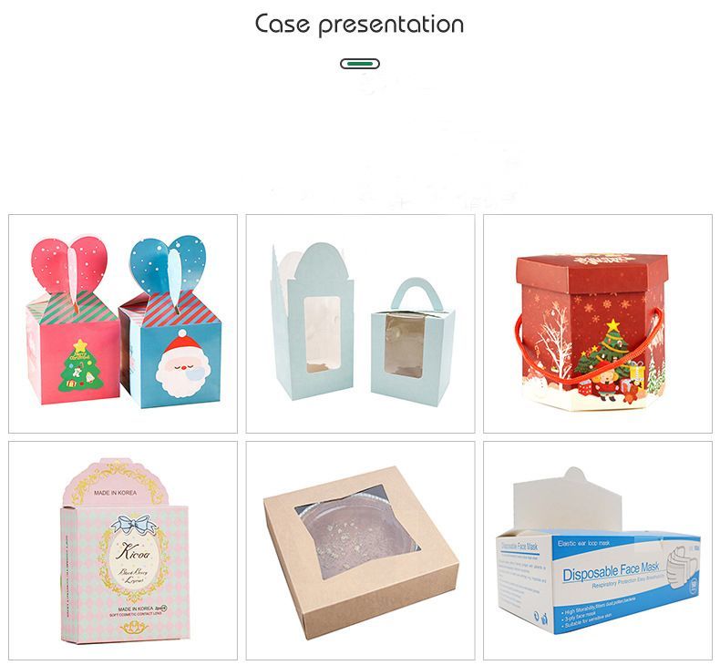 Halloween Personality Printing Candy White Card Paper Box Gift Packaging Box
