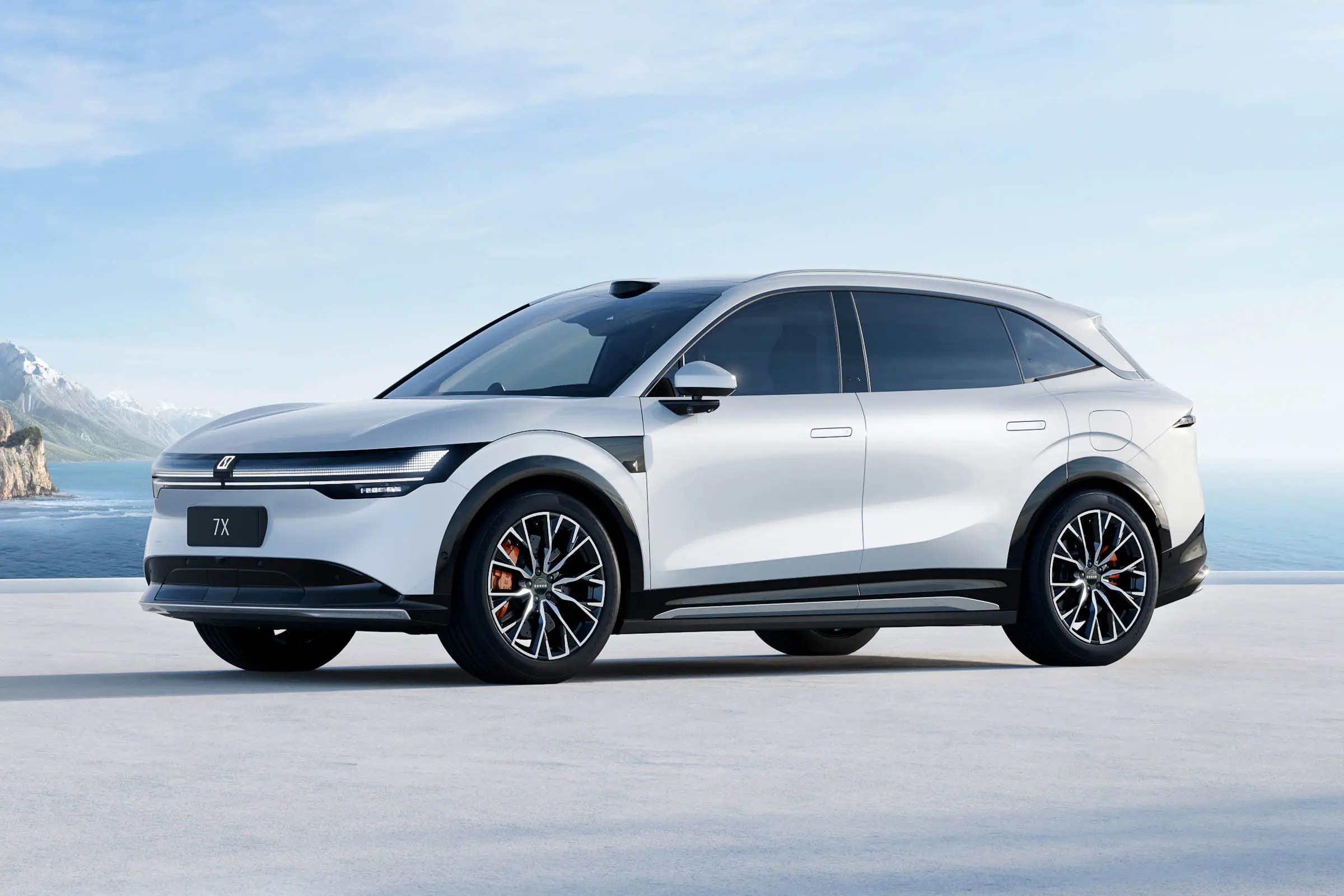 2025 Zeekr 7X 5-Door 5-Seats Pure SUV Electric Car with Left-Steering Hot Booking from China on Sa