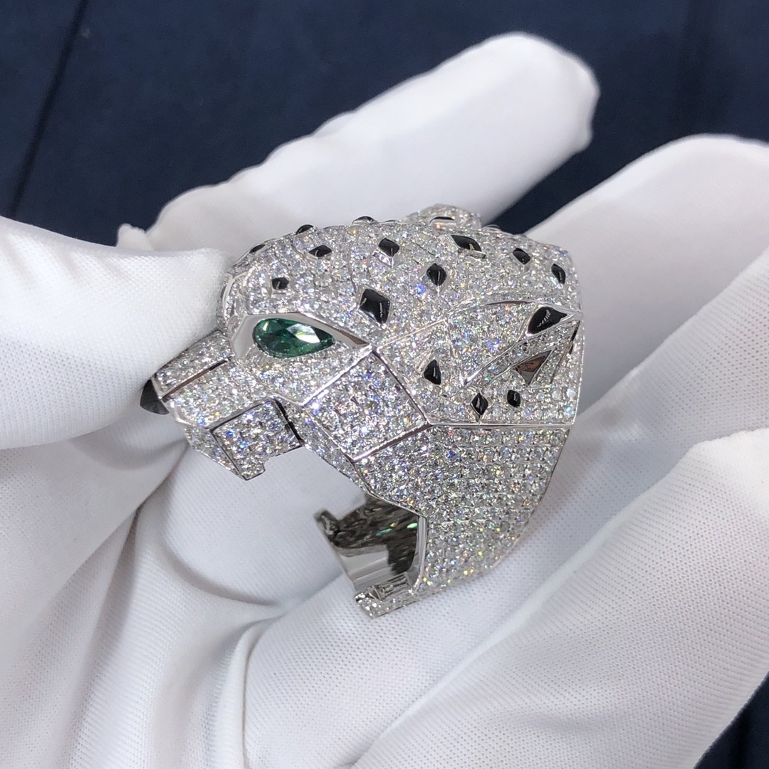 Hot Selling Natural Diamond Jewelry 18k Gold Car Tier PanthèRe De Car tier Ring