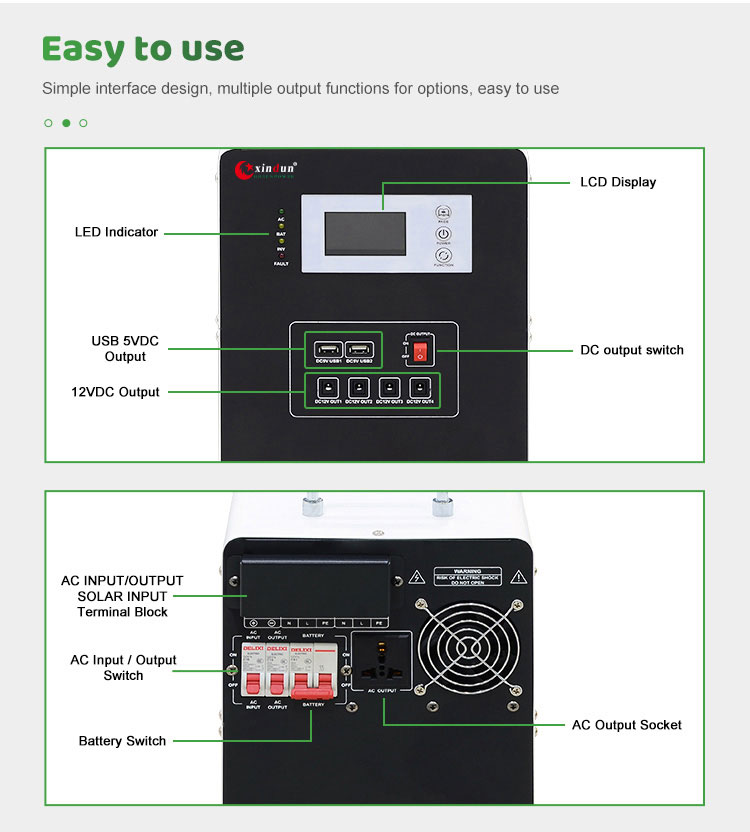power inverter for home - easy to use
