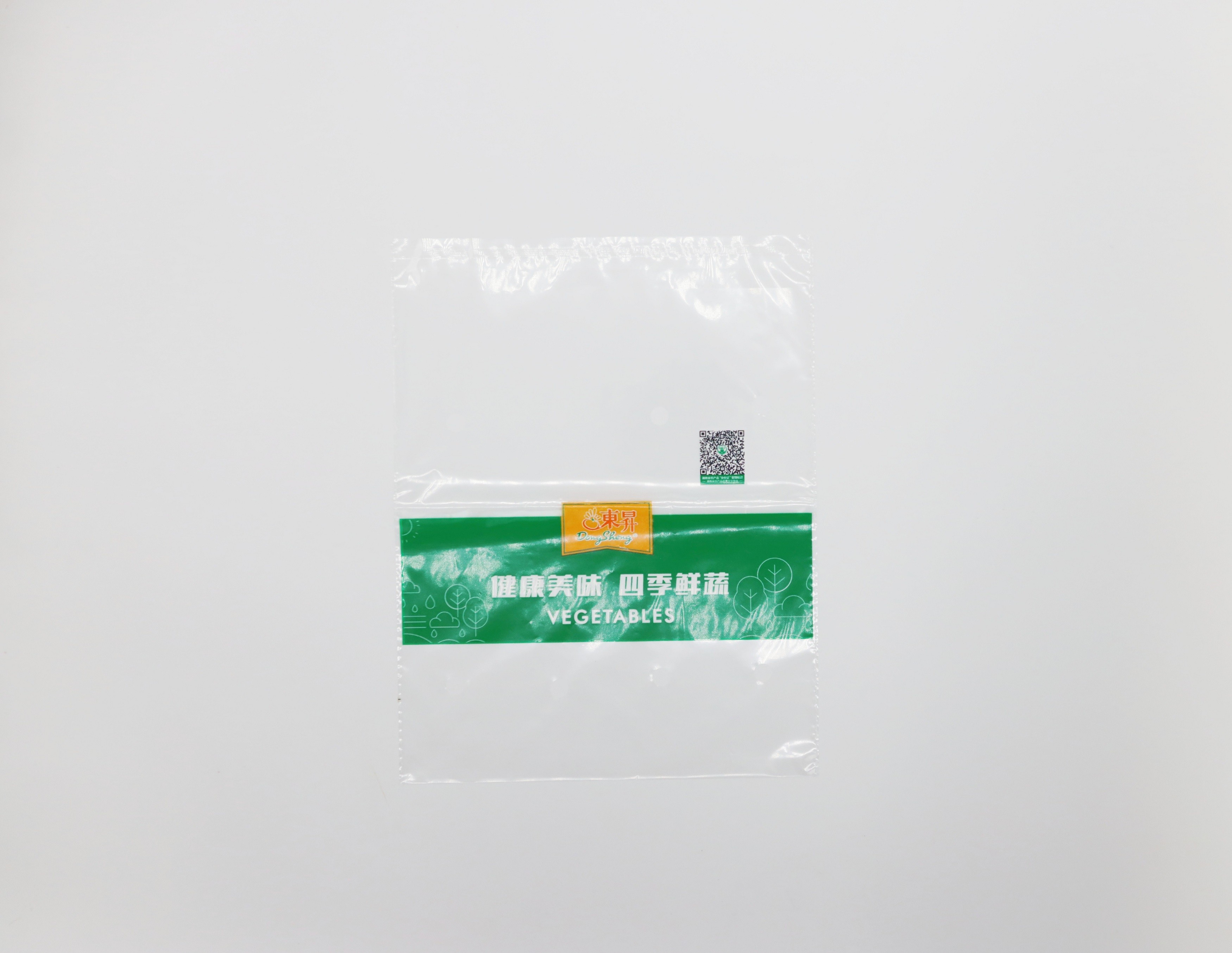 Plastic Fresh Fruit OPP Packaging Bag With Vent Holes Punch Handle