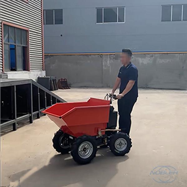 Four Speed Adjustable Electric Mini Dump Truck For Logistics