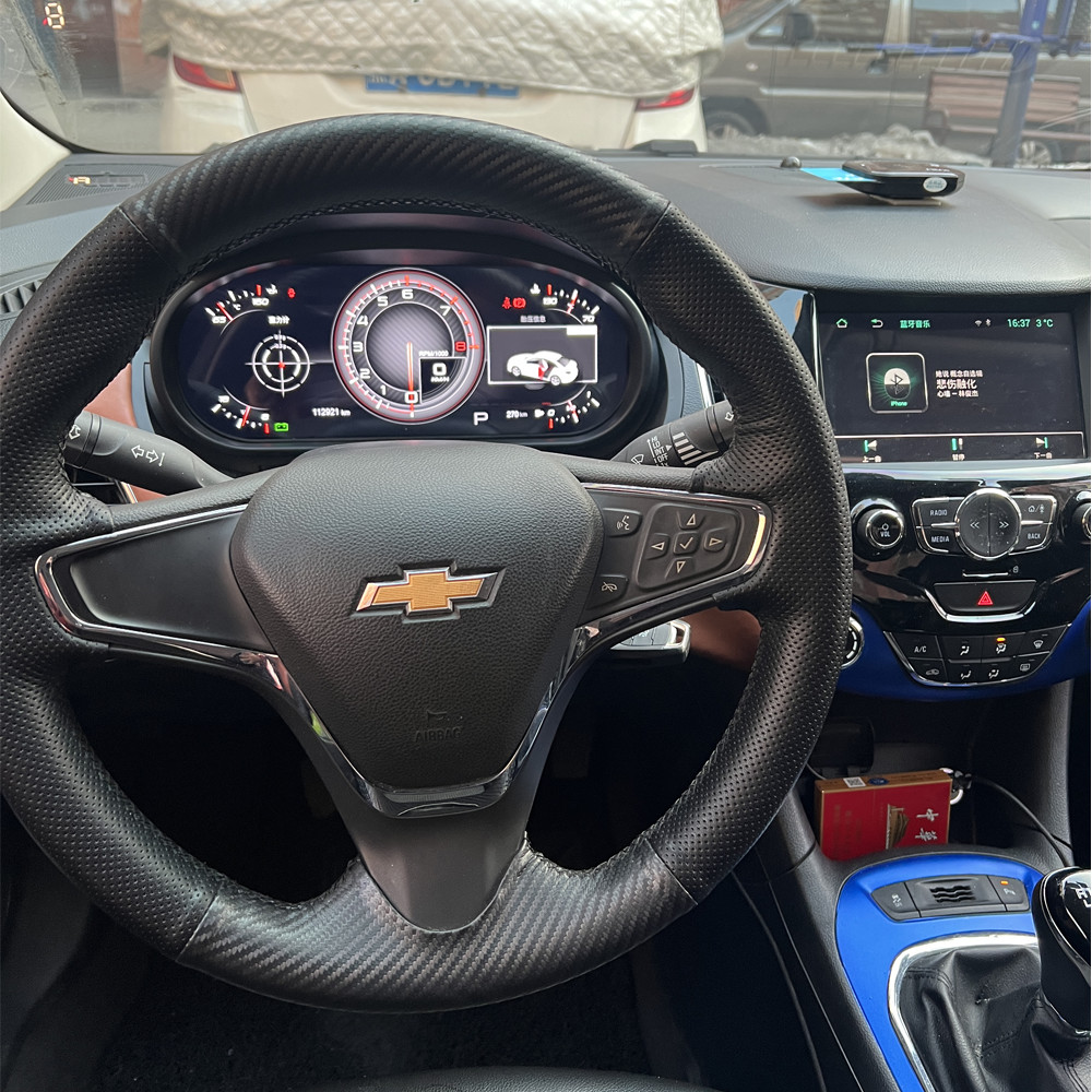 12.3-inch LCD Instrument Panel Chevrolet Cruze 2015-2018 Carplay Speedometer Digital Cluster