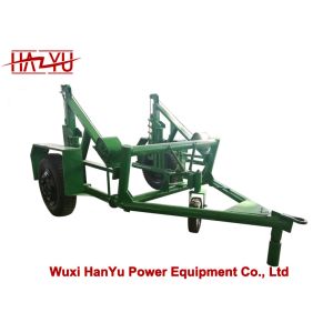 80kN Capacity Reel Carrier Trailer Overhead Line Stringing Equipment