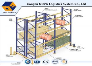 China Ant Icorrosion Gravity Flow Racks Heavy Duty 800 - 4000 Kg Per Layer Loading Capacity on sale
