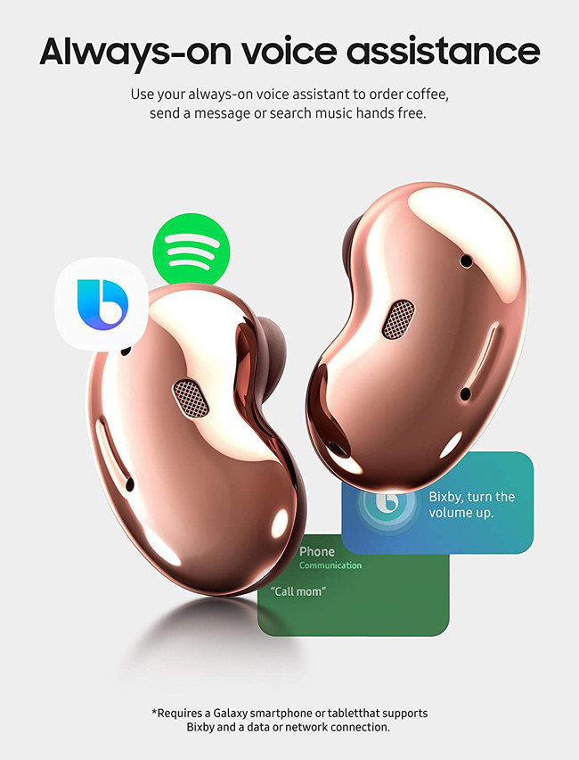 HD calling Rose gold Play Time 4.5h True Wireless Earphones