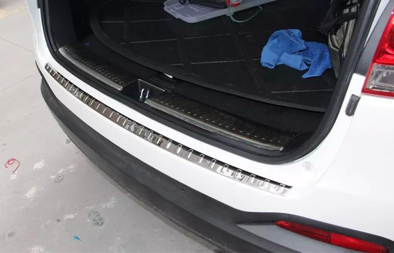 KIA New Sorento 2015 Door Sill Plates , Back Door Stainless Steel Scuff Plate
