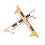 Silver Plating Machined Titanium Metal Injection Molding Parts Watch Strap
