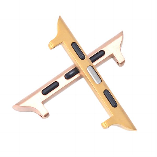 Silver Plating Machined Titanium Metal Injection Molding Parts Watch Strap