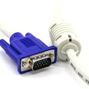 Quality Customized 3m Computer VGA Cable Video Graphics Array Connector for sale