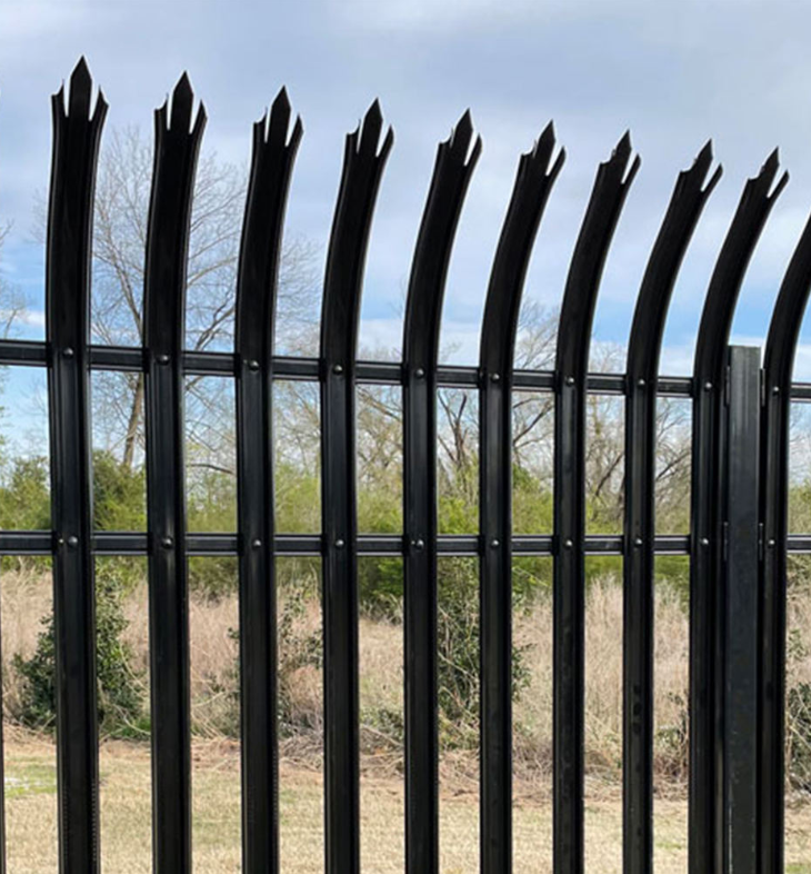High Security Steel Palisade Fence For Perimeter Protection And Boundary Control