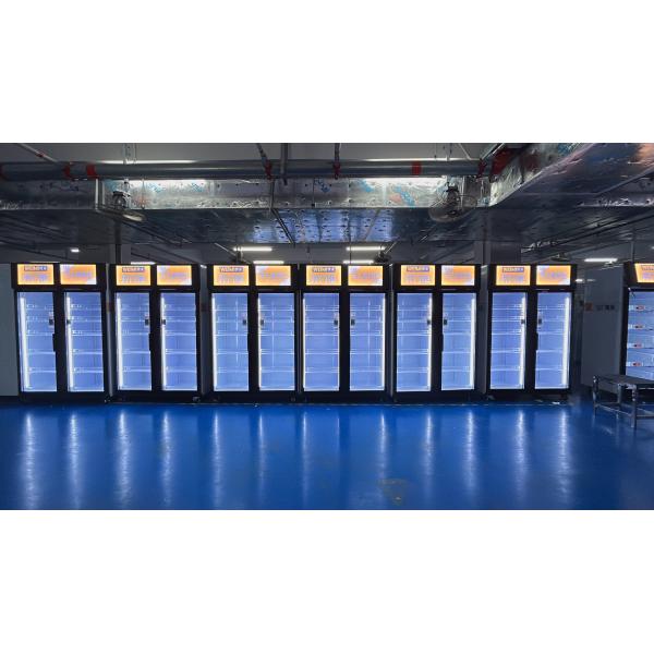 Micron AI Vending Fridge Smart AI Techonology Solution for 24/7 Retail 10000+ AI Vending Machine in Operation