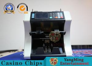 China Dedicated Casino Game Accessories Standard IR image Bank Money Counter Banknote Sorter Value Cash Sorting Machine on sale