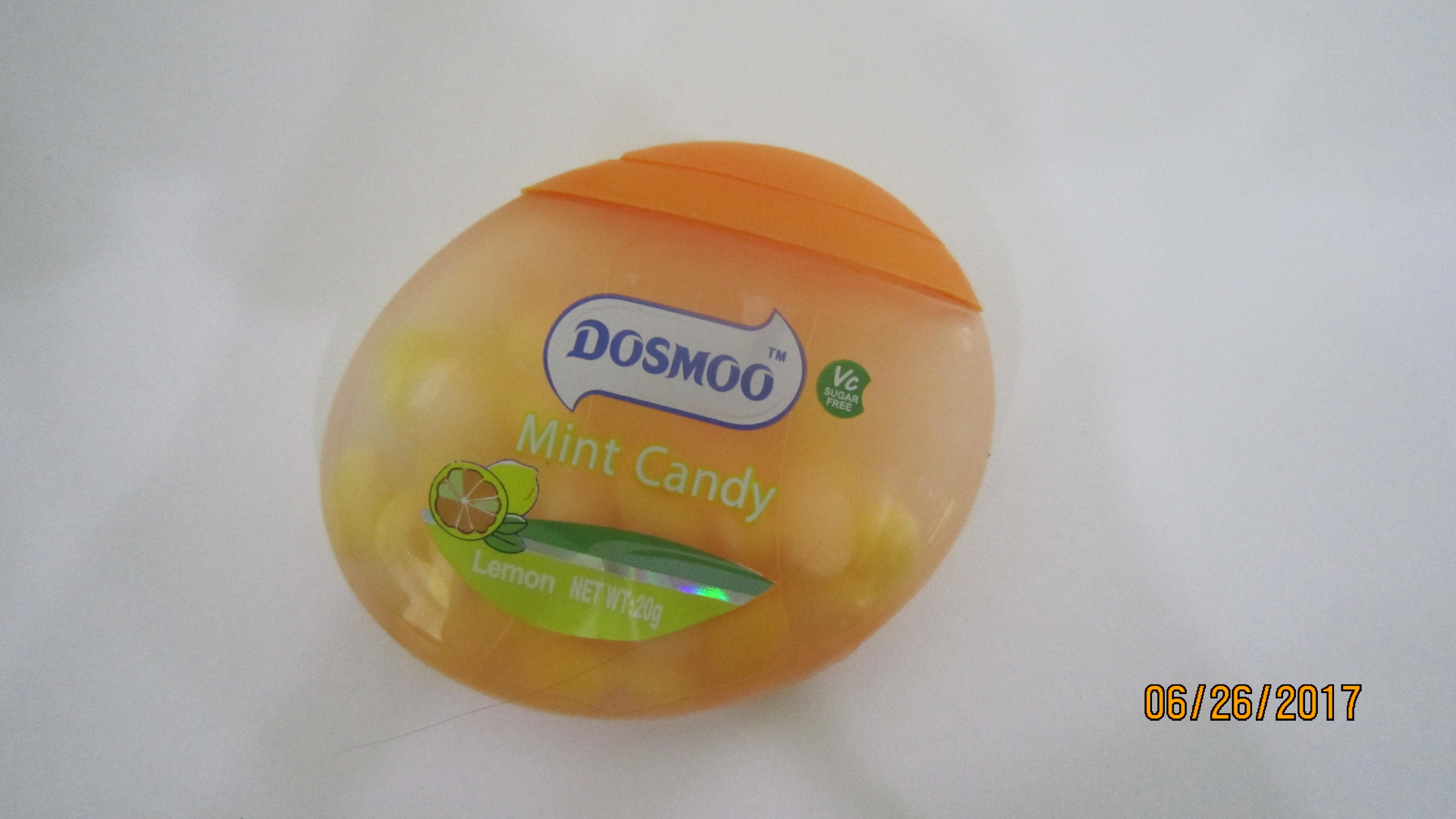 20g mango Refreshing Sugar Free Mint Candy With 12 Months Shelf Time