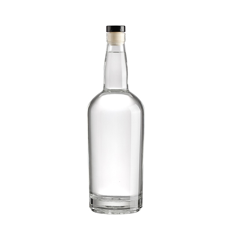 Customize Sealing Type 500ml Empty Glass Bottle for Gin Vodka Whisky Tequila Liquor