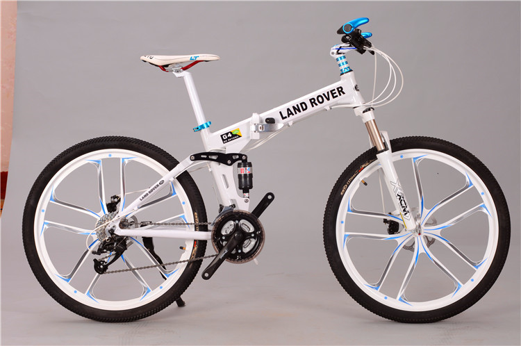 High quality OEM logo Shimano hydraulic disc brake aluminium alloy folding travel mountain bicicle