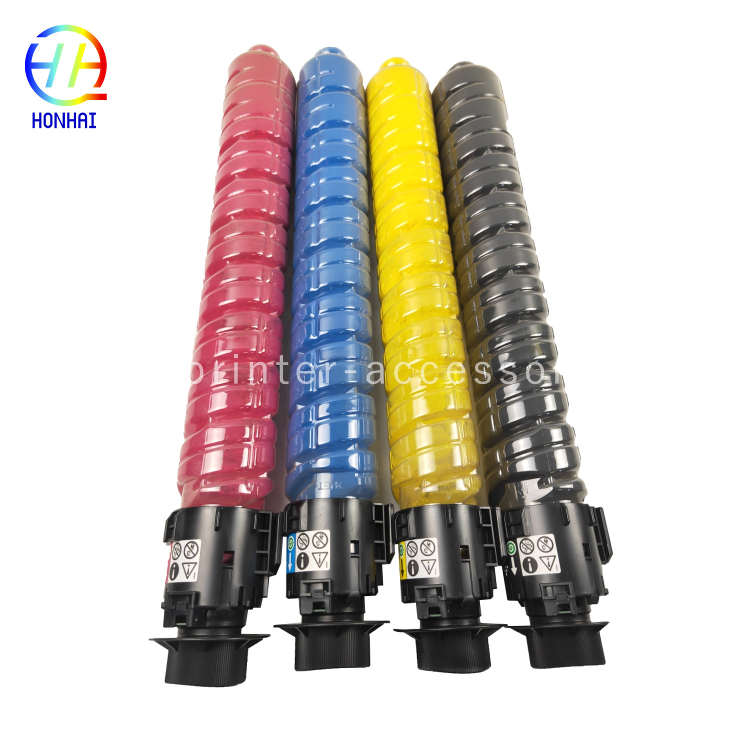 Black Original Toner Cartridge Set Of 4 For Ricoh IM C4500 IM C6000 842283 842284 842285 842286