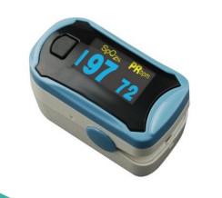 Quality Fingertip Pulse Oximeter, SpO2, Pulse rate, waveform for sale