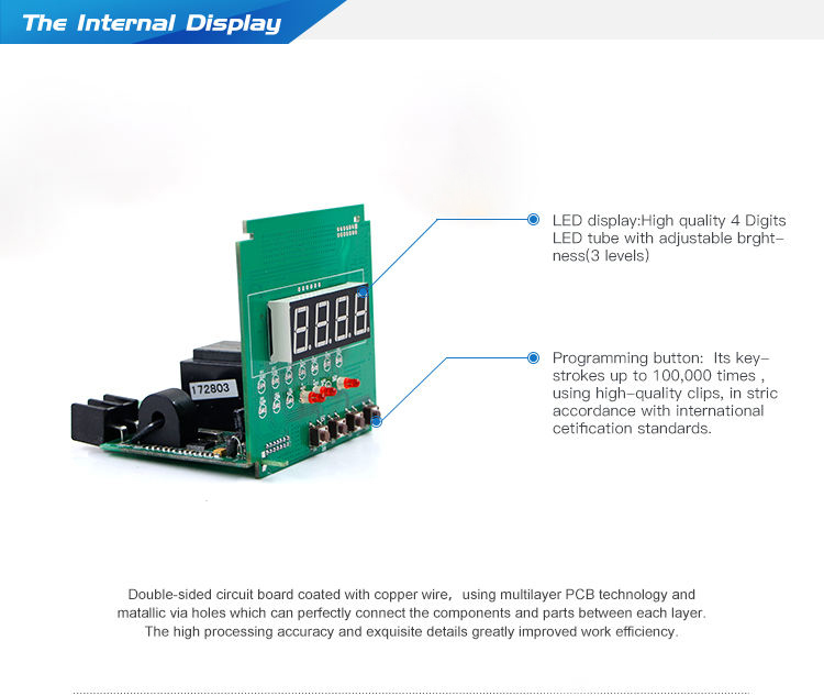 Factory Price Optical Zigbee Power Meter 96*96mm RH-P31 Digital Single Phase Active Power Meter