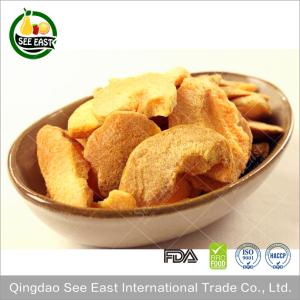 Quality Fruit Snack Freeze Dried Apricot Chips 5-7mm for sale