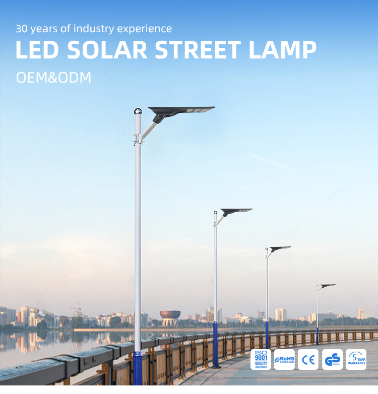 Die Cast Aluminum Material and 300w 400w Integrated All In One Led Solar Street Light