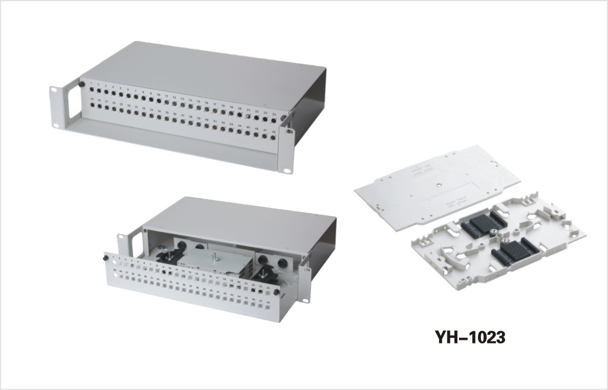 Fiber Optic Patch Panel for FTTH and FTTC project with good price YH10