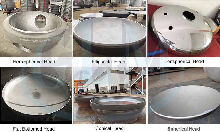 Q345R Pressure Vessel Dished Head