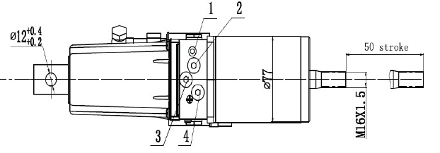 Electric Hydraulic Lurking AGV Lifting Mechanism Device 100w Agv Mounting