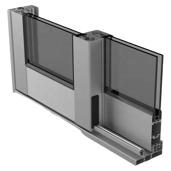 Geometric Pattern Aluminium Profiles for The Great Wall Cladding Exterior Wall Panels