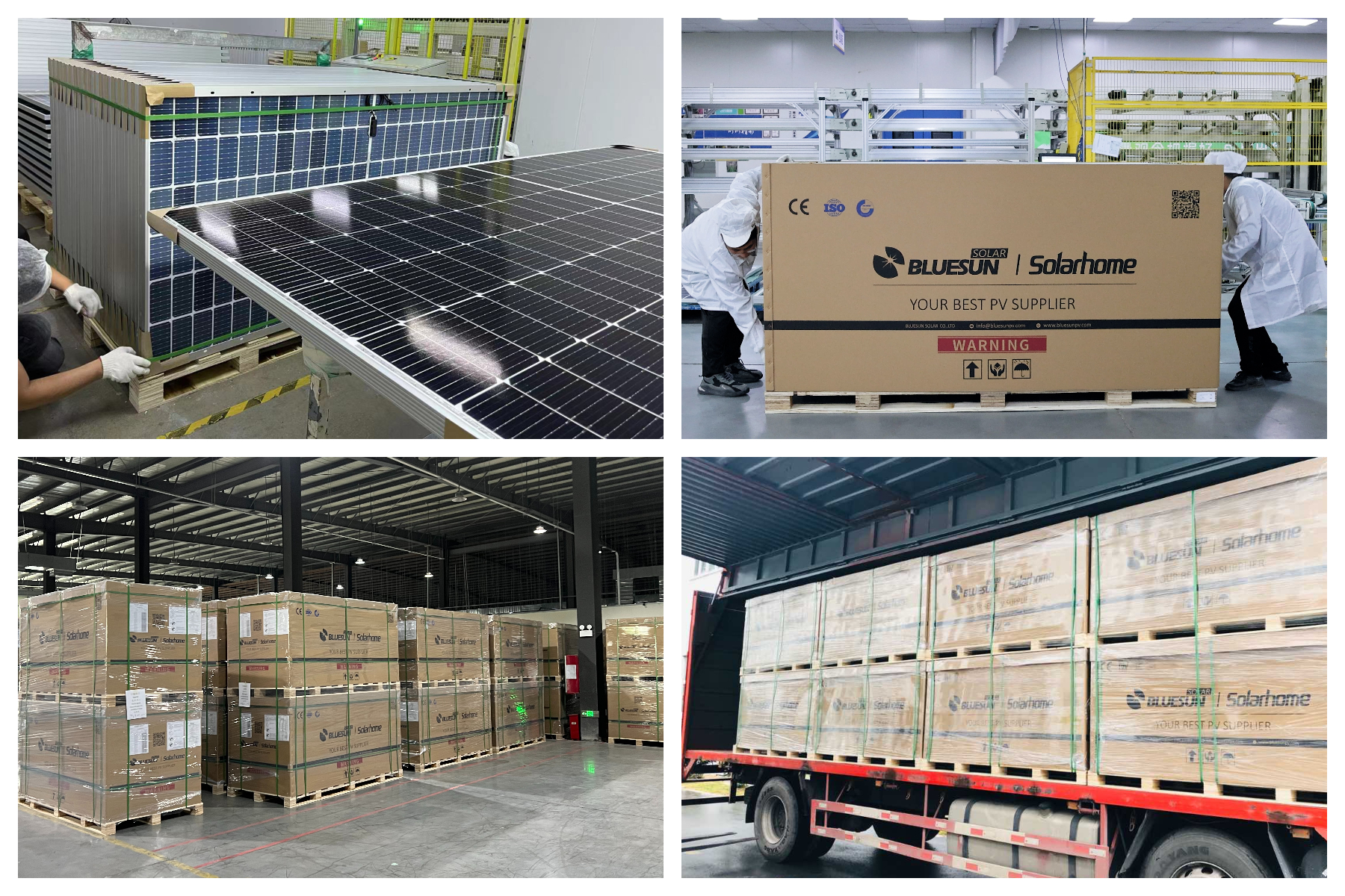 Bluesun Easy Installed Solar Power Panel Solar Pv Module 540w 550w 560w Home Use Solar Panels Wholesale House