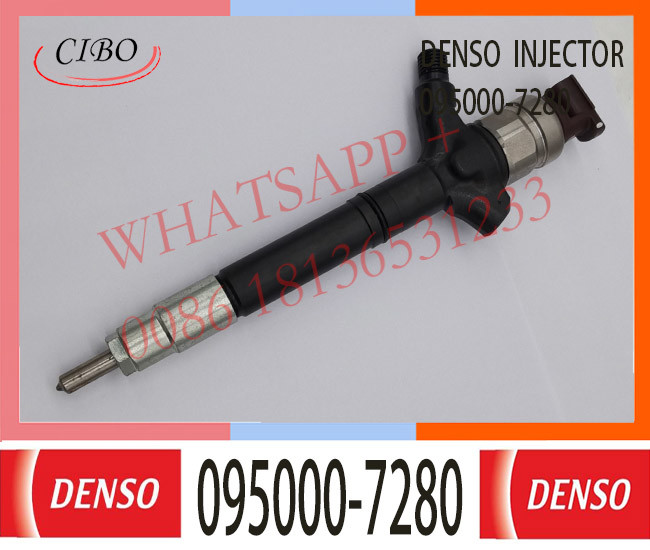 095000-7280 095000-7630 Common Rail Diesel Fuel Injector 23670-09210 23670-09290 For TOYOTA