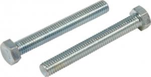 Grade 4.8 Furniture Screw Bolts Full Thread Wear - Resisting With Trimming