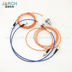 China High Speed Single Channel Fiber Optic Rotating Joint With OD 12mm , UL ROHS Certification on sale
