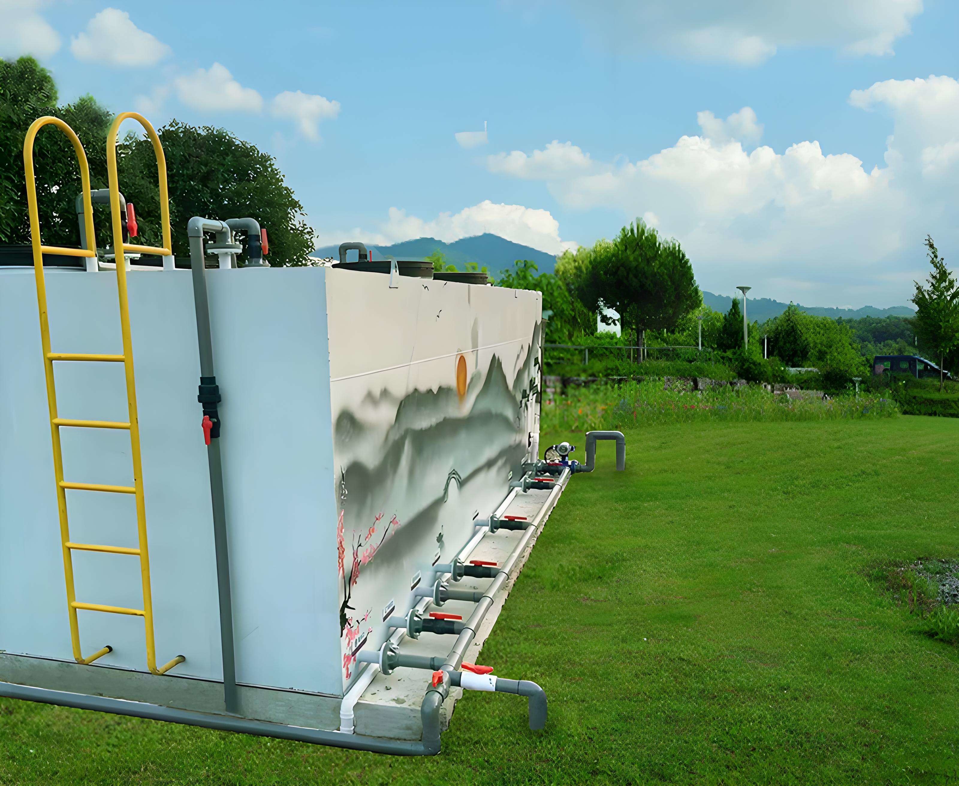 Customizable Hospital Sewage Treatment Plant Carbon Steel In 5-40C Environment